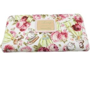 Loungefly Pink Floral Character Wallet